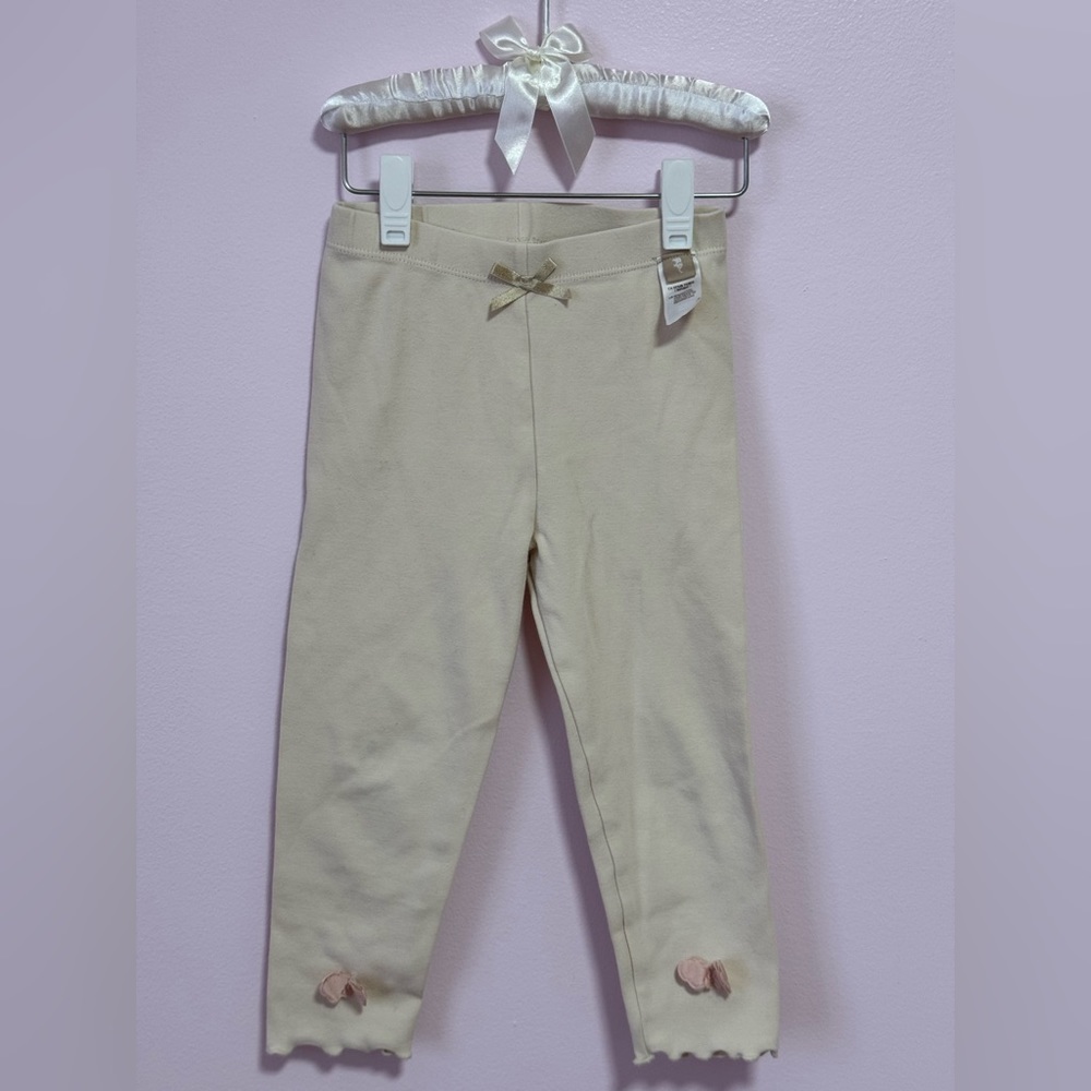 toddler girl pant with little butterfly details